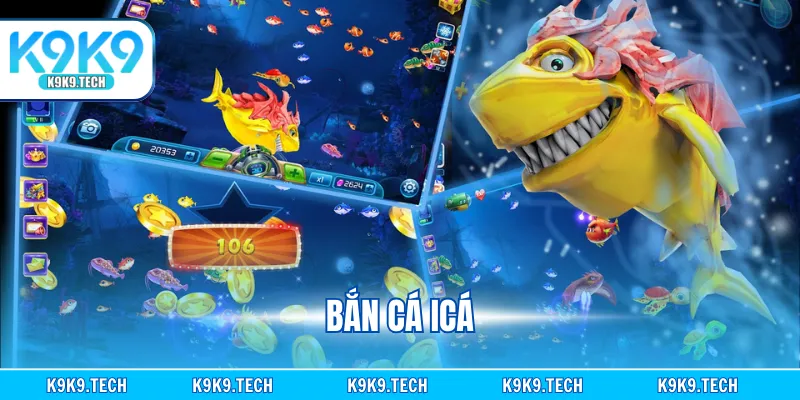 Bắn Cá Icá Chơi Game Săn Mồi Thách Đấu Hốt Triệu Xu