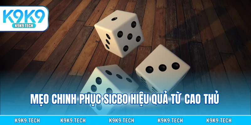 Mẹo chinh phục sicbo hiệu quả từ cao thủ